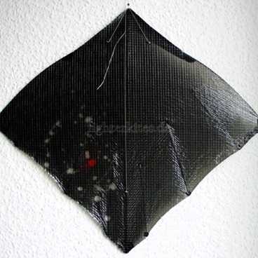 Segel: gebleicht
Segelmaterial: Orcon
Bogenstab: Carbon 1,25 mm
Mittelstab: Bambus geschnitzt
Gesamtgewicht: 8,8 g Segel: gebleicht
Segelmaterial: Orcon
Bogenstab: Carbon 1,25 mm
Mittelstab: Bambus geschnitzt
Gesamtgewicht: 8,8 g